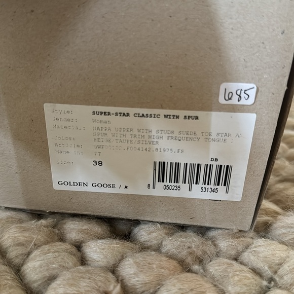 Golden Goose Super Star Classic w/Spur - Picture 6 of 6